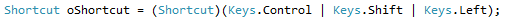 shorcut_code shorcut_code
