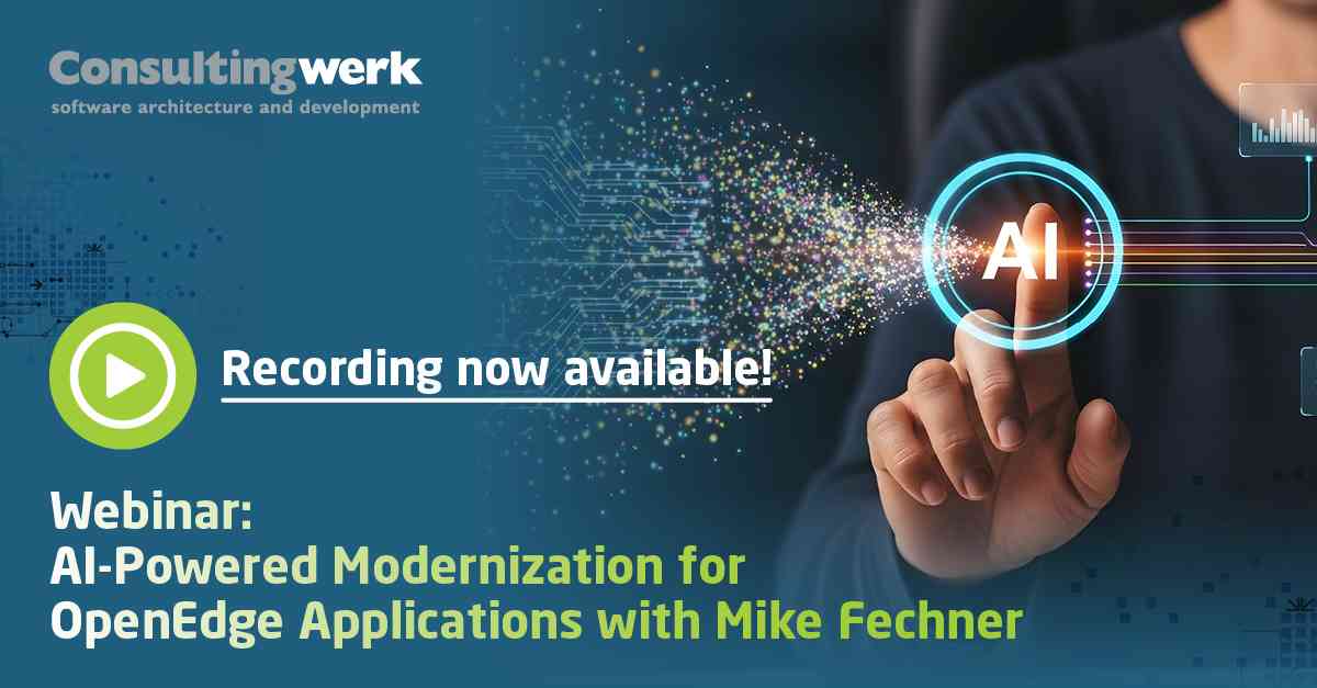 Webinar: AI-Powered Modernization for OpenEdge Applications