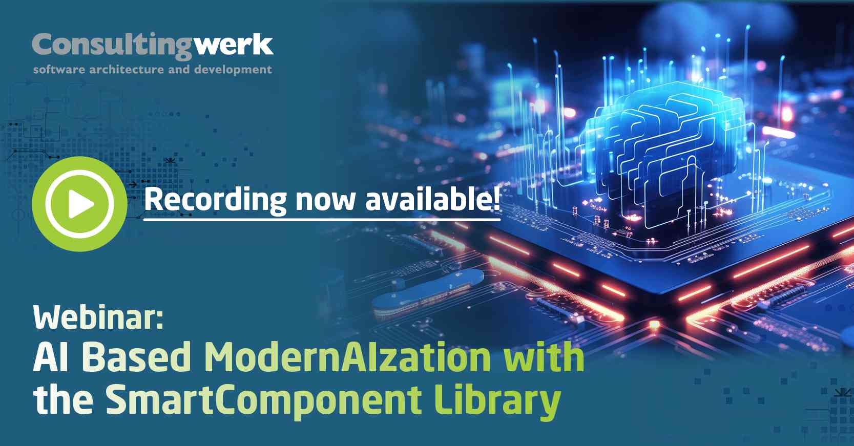 Webinar: AI-Based Modernization with the SmartComponent Library