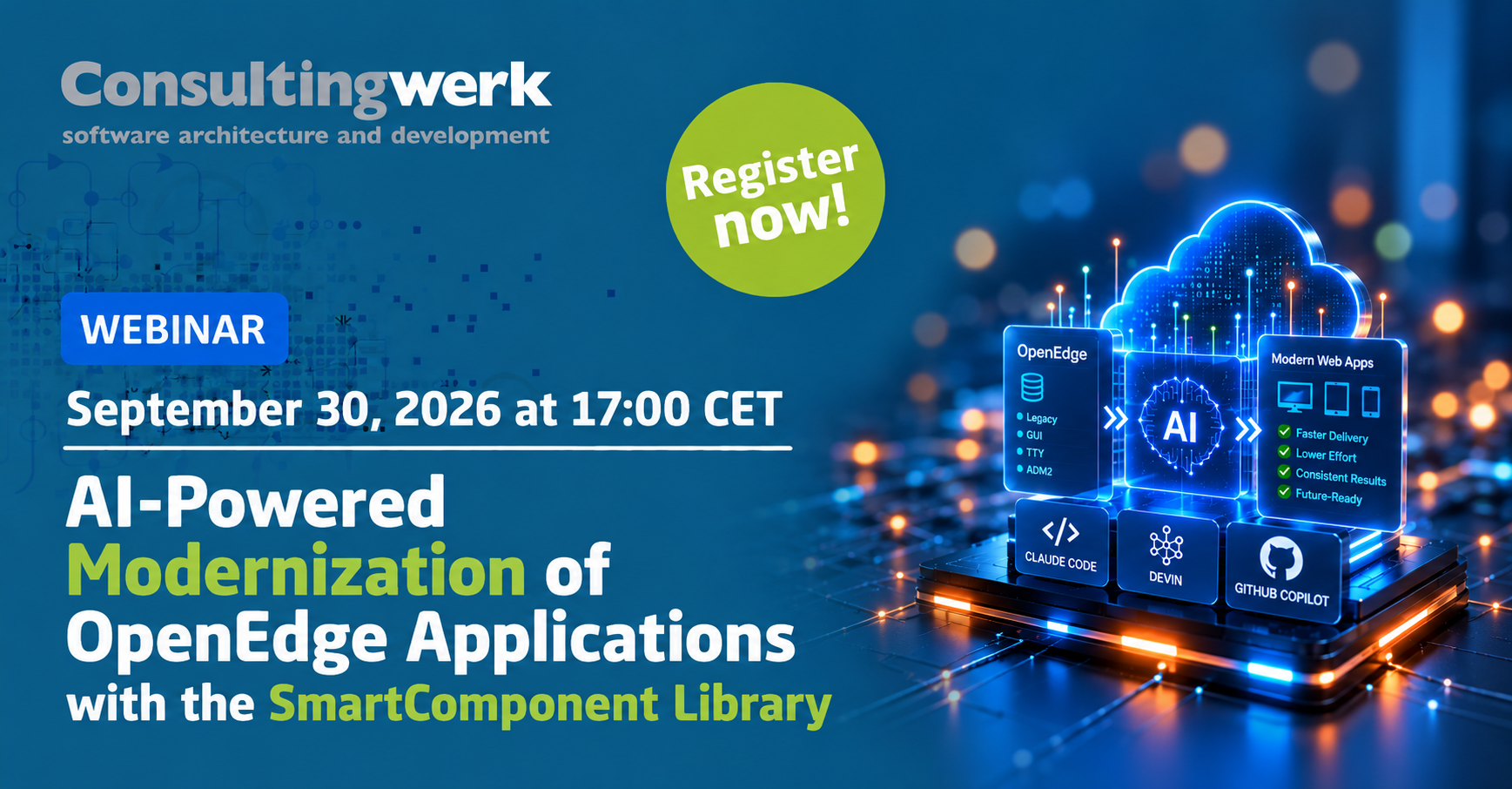 AI-Powered Modernization of OpenEdge Applications with the SmartComponent Library
